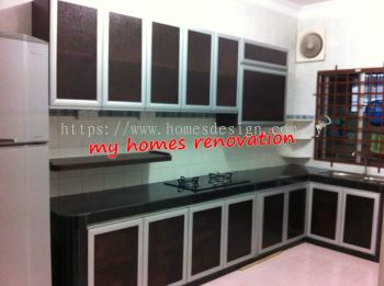 ALUMINIUM KITCHEN CABINET 