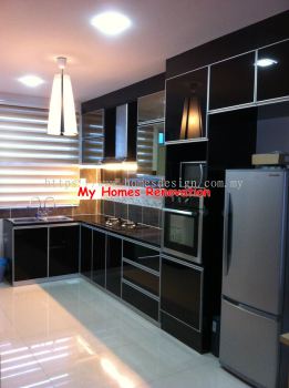 ALUMINIUM KITCHEN CABINET 