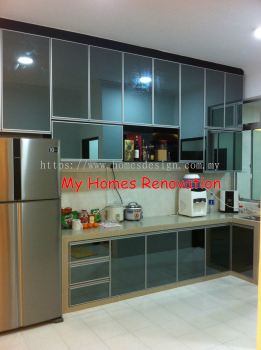 ALUMINIUM KITCHEN CABINET 