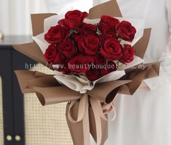 24 Red Roses Bouquet - ��õ�廨��