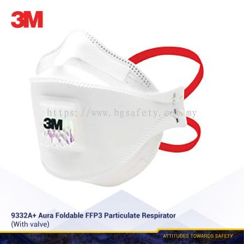 3M 9332A+ Aura Foldable FFP1 Particulate Respirator