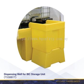 Dispencing Well for IBC Storage Unit