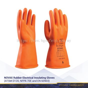 NOVAX Rubber Electrical Insulating Gloves