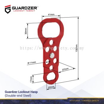 Guardzer Lockout Hasp Double-end Steel