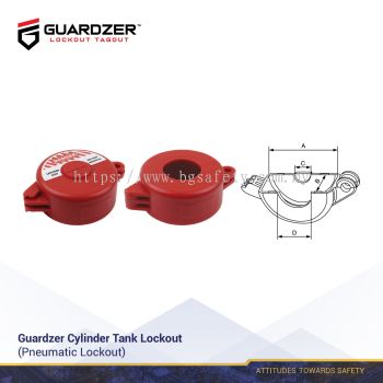 Guardzer Pneumatic Cylinder Tank Lockout