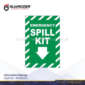 Guardzer Information Safety Signage (Spill Kit)