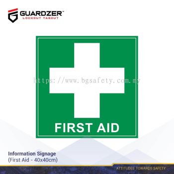 Guardzer Information Safety Signage (First Aid)