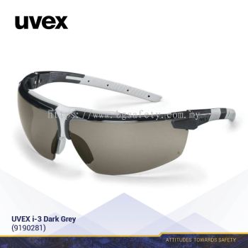 Uvex i-3 Spectacles Dark Grey
