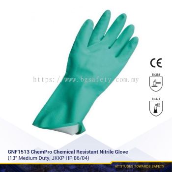 GNF1513 - GNU2218 ChemPro Chemical Resistant Nitrile Glove