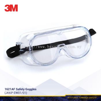 3M 1621AF Safety Goggles for Splash