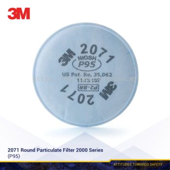 3M Round Particulate Filters 2000 Series