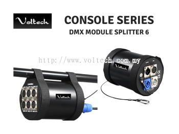 Voltech DMX Module Splitter 6 Console