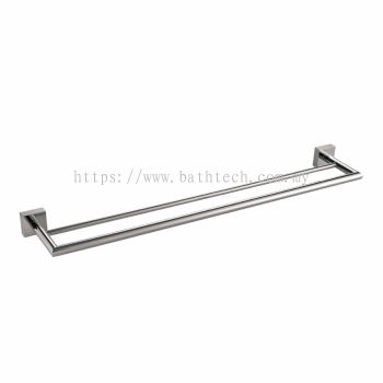 Rivoli Double Towel Bar, 790mm (100161)