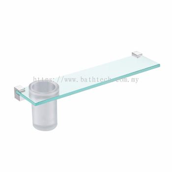Design Glass Shelf & Tumbler (100250)