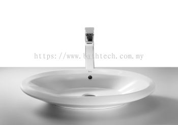 Roca Urbi 6 Countertop Basin 64 x 43cm (A32722B000)