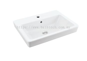 Bergamo Square Wall Hung Basin