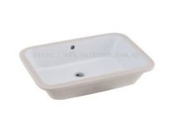 Gemelli Rectangular Undercounter Basin