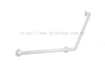 Nylon Anti-Bacterial V-Shape Left Grab Bar 700x700mm (100339)