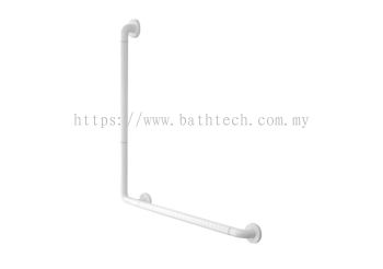 Nylon Anti-Bacterial L-Shape Grab Bar 750x750mm (100341)