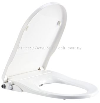 Manual Bidet Seat,U Shape + 180mm Plate (800170)