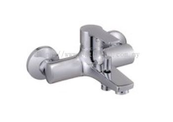 Turin Single lever wall-mounted bath shower mixer (301439)