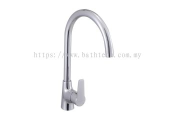 Turin Single lever deck-mounted sink mixer (301441)