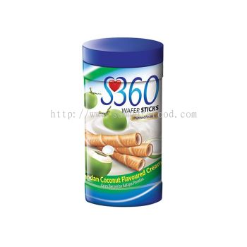 S360 Wafer Sticks Pandan Coconut