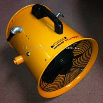Air and pneumatic driven ventilator