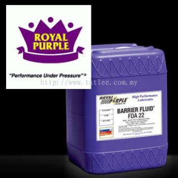 Royal Purple Mechanical Seal Flushing Fluid, Cooling Fluid, Barrier Fluid