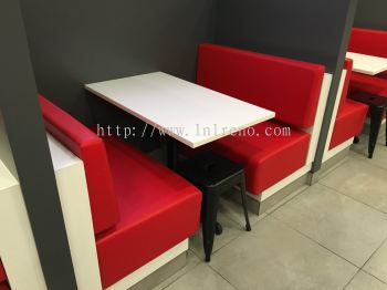 We are specialist in custom made Commercial Booth seat for Restaurant