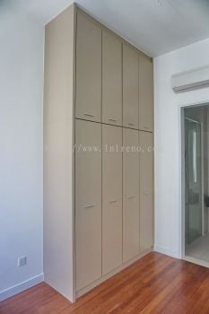 Renovation & Carpentry work in Pavilion Hilltop Mont Kiara Kuala Lumpur Malaysia #tvcabinet #tvconsole #plywood #melamine #veneer #spraypaint #laminate #wardrobe #kitchencabinet #studyroom #storagecabinet #shoecabinet #table #island #bench #displaycabinet #featurewall #flutedpanel