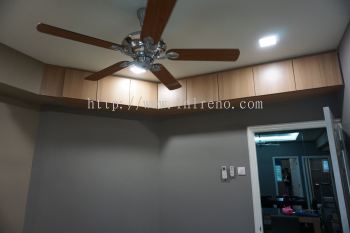 Renovation & Carpentry work in Seputeh Permai Kuala Lumpur Selangor Malaysia #tvcabinet #tvconsole #plywood #melamine #veneer #spraypaint #laminate #wardrobe #kitchencabinet #studyroom #storagecabinet #shoecabinet #table #island #bench #displaycabinet #featurewall #flutedpanel