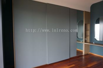 We are specialist in custom made Anti Jump sliding door wardrobe in PJ Selangor Malaysia