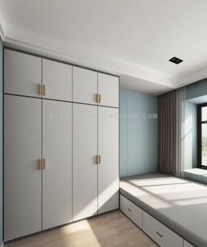 Custom Made Tatami Bedroom Design with solid plywood laminate