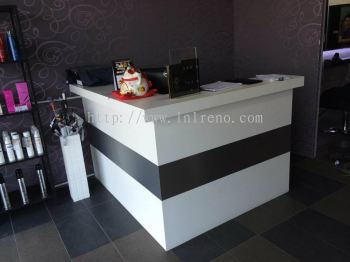 We are specialist in custom made Cashier counter and Reception Counter in PJ KL Selangor