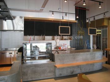 Renovation and carpentry for Italian restaurant work in PJ KL Selangor Malaysia