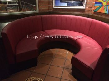 We are specialist in custom made Commercial Round Booth seat for Restaurant