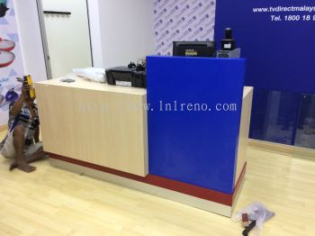 We are specialist in custom made Cashier counter and Reception Counter in PJ KL Selangor