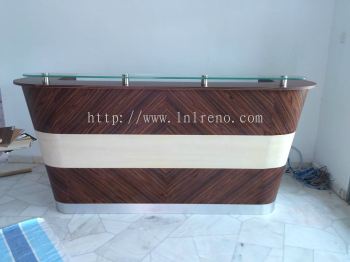 We are specialist in custom made Cashier counter and Reception Counter in PJ KL Selangor