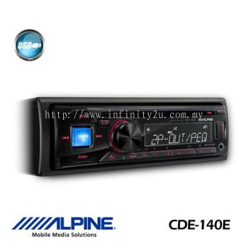 Alpine CDE-140E CD RECEIVER / USB