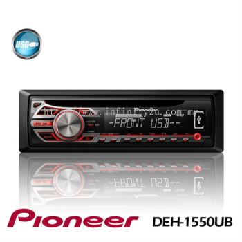 Pioneer DEH-1550UB CD Receiver with Front USB Port