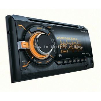 SONY WX-GT80UI Double-Din iPhone&USB&CD&MP3&WMA&AAC Player Head Unit