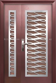 AP4-SS84 Security Door (Stainless Steel Grille)  