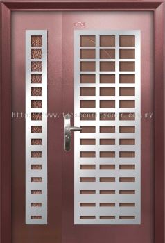 AP4-SS92 Security Door (Stainless Steel Grille)  