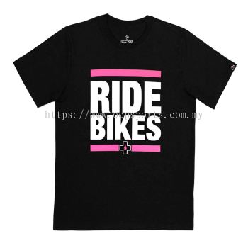 MUC-OFF Black Ride Bikes T-shirt