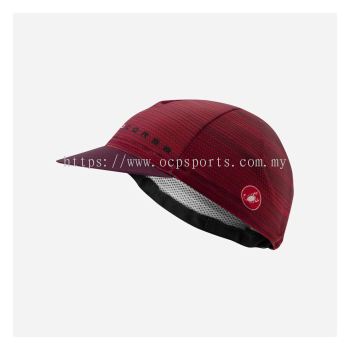 CASTELLI Rosso Corsa Cap