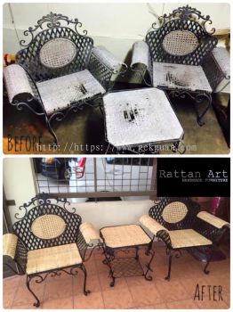 Repair & Re Varnish Rattan / Wooden / Metal Frame furniture 