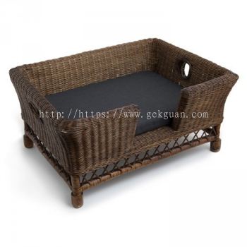 PB 001 -  RATTAN PET BED 