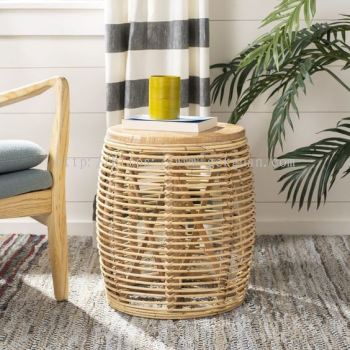 TAB 017 - TABLE WITH RATTAN WEAVING TOP