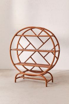 RACK 035 - RATTAN ROUND RACK WITH STAND 